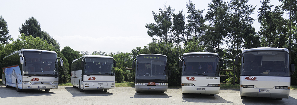 Poza despre autobuzele din parcul auto Scorte Tans cu motoul Promptitudinea conteaza pentru noi!